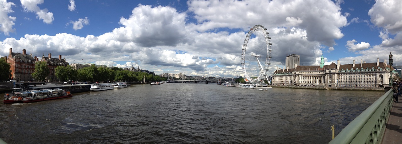 Londra vista dal Tamigi